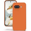 YATWIN Silicone Back Case for Google Pixel 9A, Soft-Touch Phone Back Cover for Google Pixel 9A - Orange gallery image