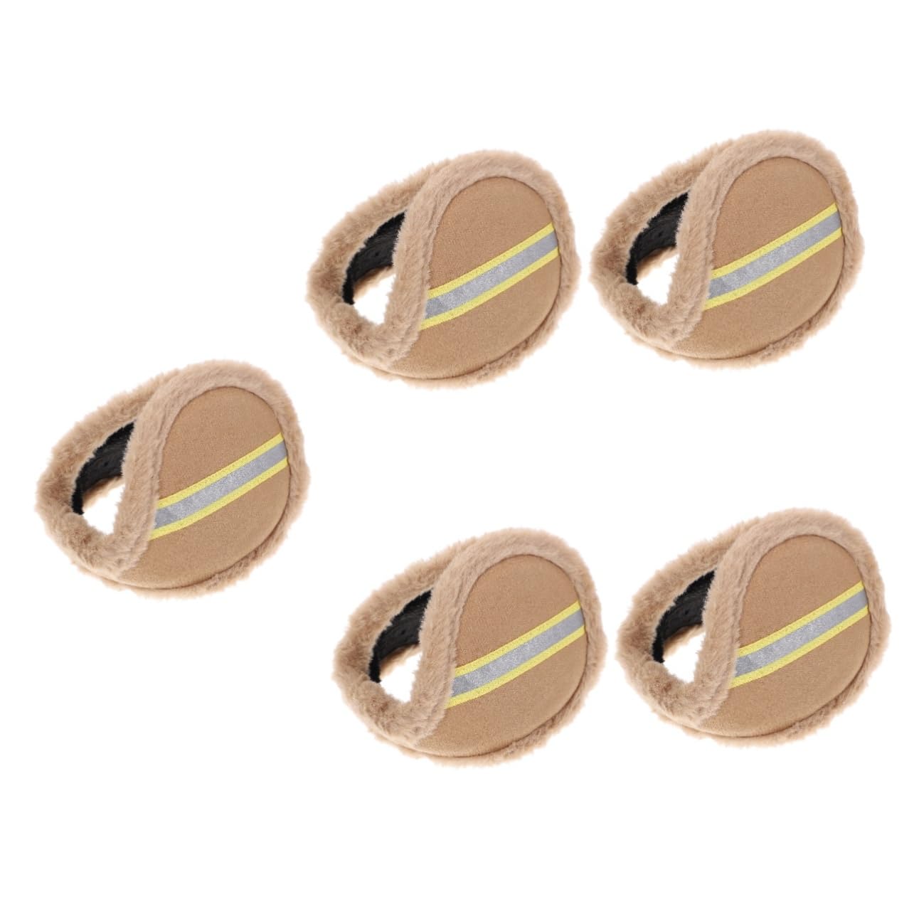SOIMISS 5piezas Orejeras Térmicas Unisex Diseño Estiloso Para Actividades Al Aire Accesorio De Invierno y Cómodo Calentadores De Oído Insonorizados Para Uso Diario y Esquí