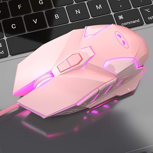 Miniatura 8 de MageGee G10 Gaming Mouse Wired, 7 Colors Breathing LED Backlit Gaming Mouse, 6 Adjustable DPI (up to 3200 DPI), Ergonomic Optical Computer Mouse