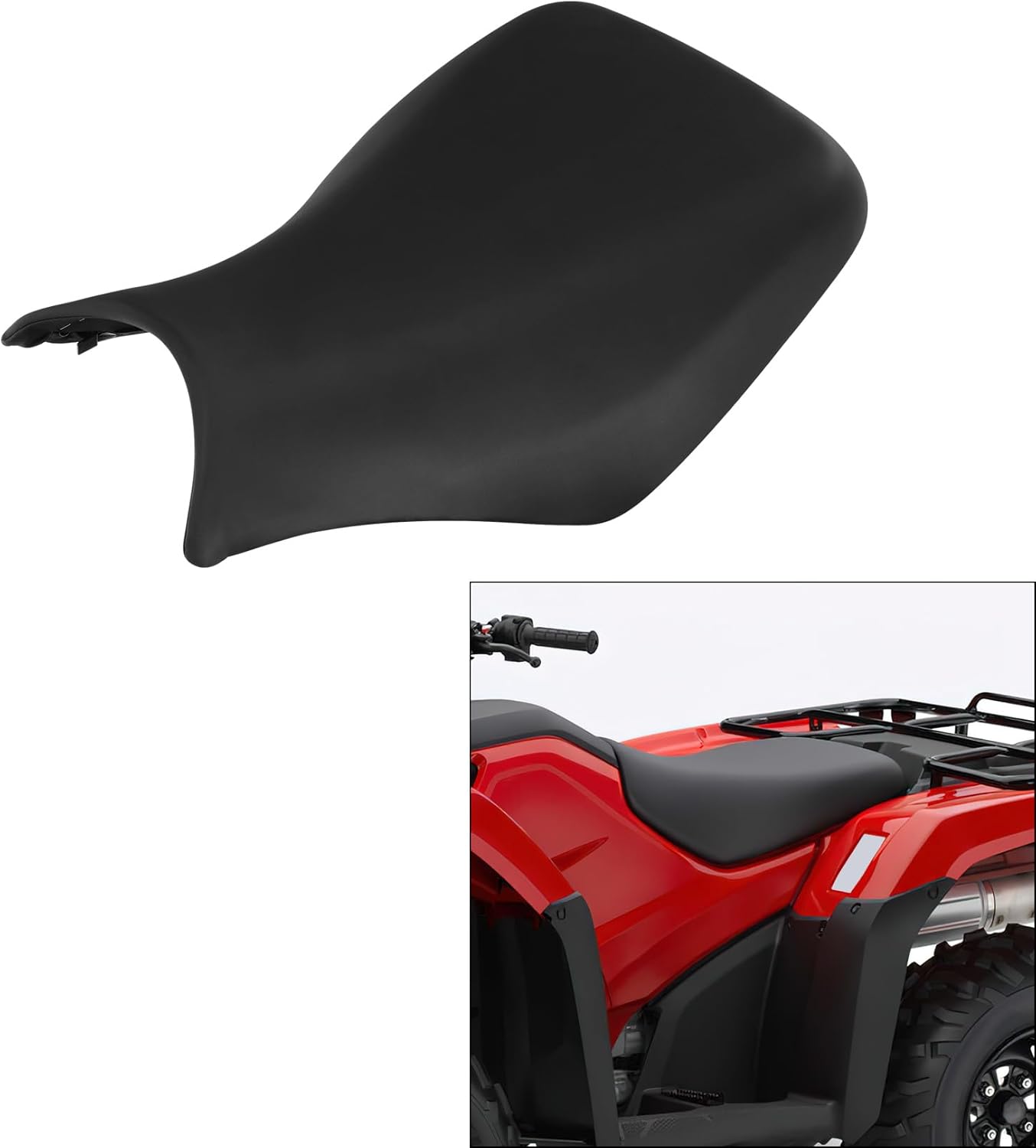 Green-L ATV Seat Fit for Honda FourTrax Foreman Rubicon 500 TRX500 2005-2014 Complete Driver Cushion