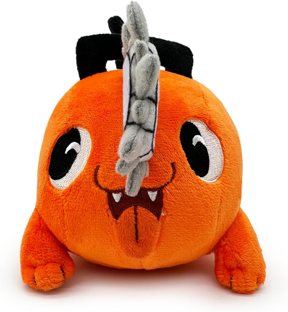 Youtooz Chainsaw Man Pochita Stickie 6" Plush - Collectible Plushie with Magnets