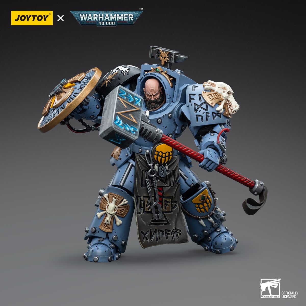 Joytoy ウォーハンマー40K アラアック・ロックフィスト Amazon.com: JOYTOY Warhammer 40K 1/18 Action Figures Space Wolves