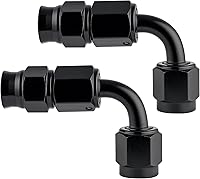 Vista 19 de EVIL ENERGY 6AN PTFE Extremo de Manguera de 90 Grados Negro para Manguera PTFE Solo 2 Piezas