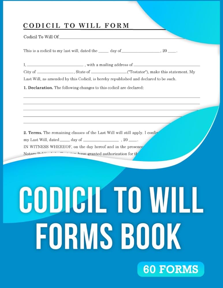 codicil-to-will-forms-book-a-legal-document-used-to-amend-a-last-will-and-testament-60-forms-editions-mekkicodiciwille-amazon-com-books for Free Codicil To Will Form Printable Codicil To Will Forms Book: A Legal Document used to Amend a Last Will and Testament | 60 Forms: Editions, Mekkicodiciwille: Amazon.com: Books for Free Codicil To Will Form Printable