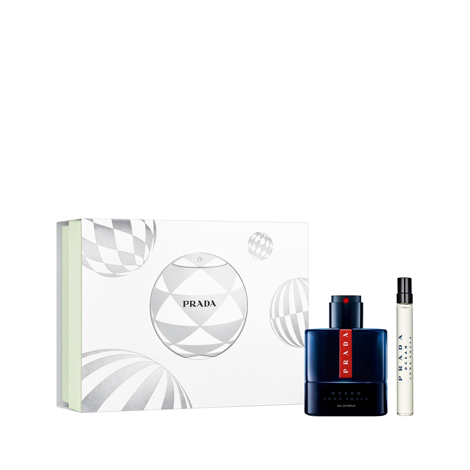 Prada Luna Rossa Ocean Eau de Parfum 50ml Gift Set 2024 (Contains 50ml EDP and 10ml Travel Spray)