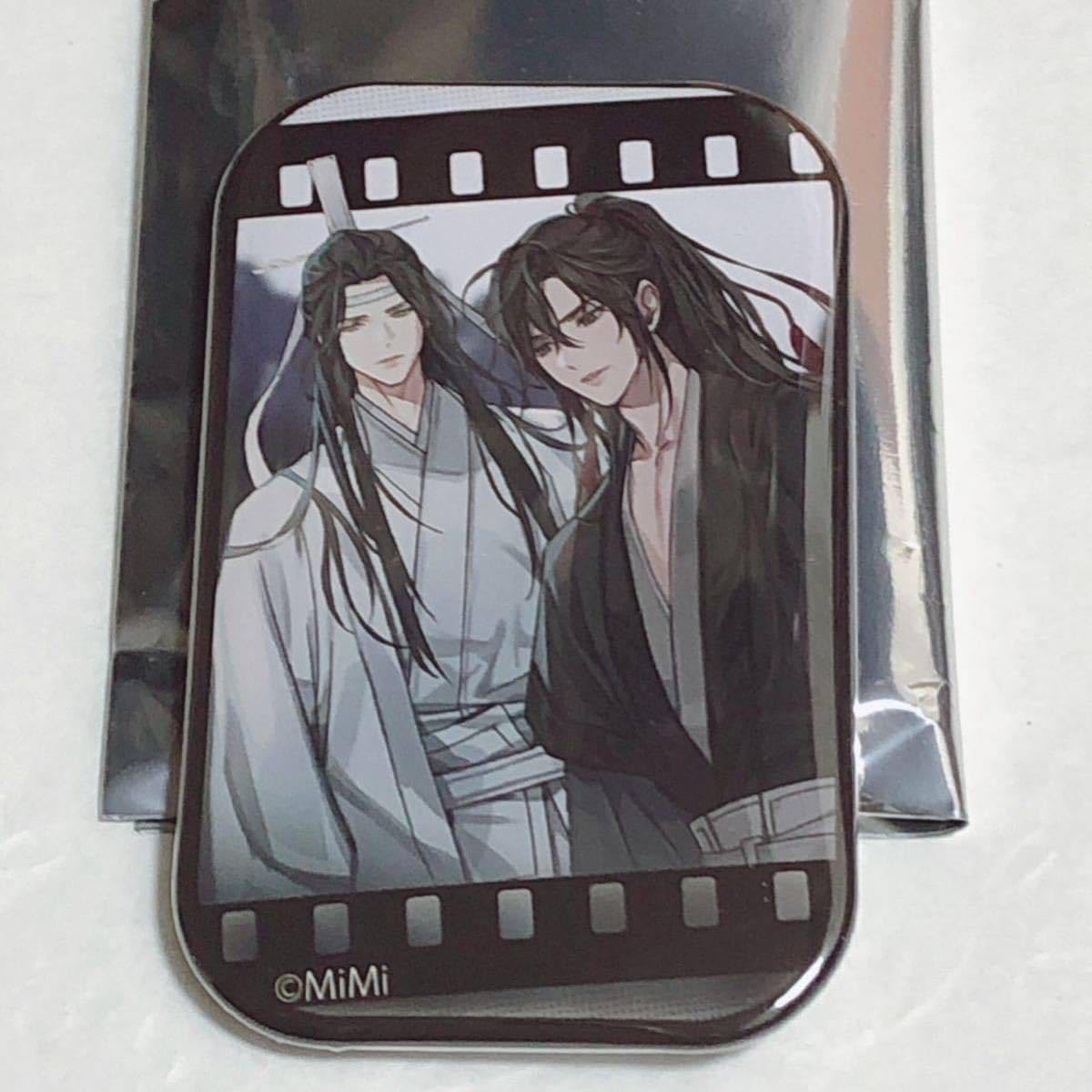 魔道祖師 ヴィレッジヴァンガード スクエア缶バッジ 【公式通販】