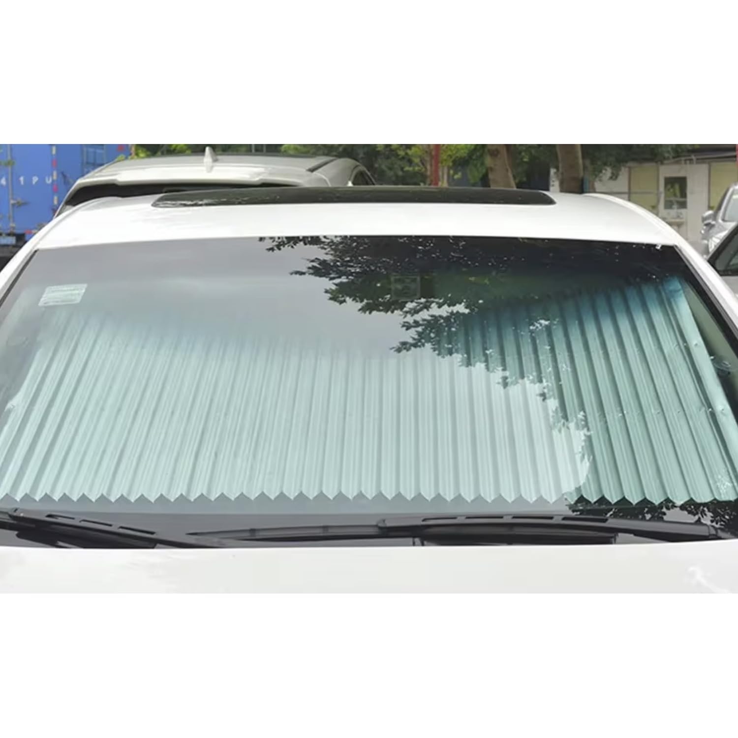 Parasol para Coche, Telescópico, Ajustable, Plegable, Luna Trasera, Ventanas Laterales, Protección Solar Interior, Parasol Coche, Estor para Coches, SUV, MPV, Camión 24794