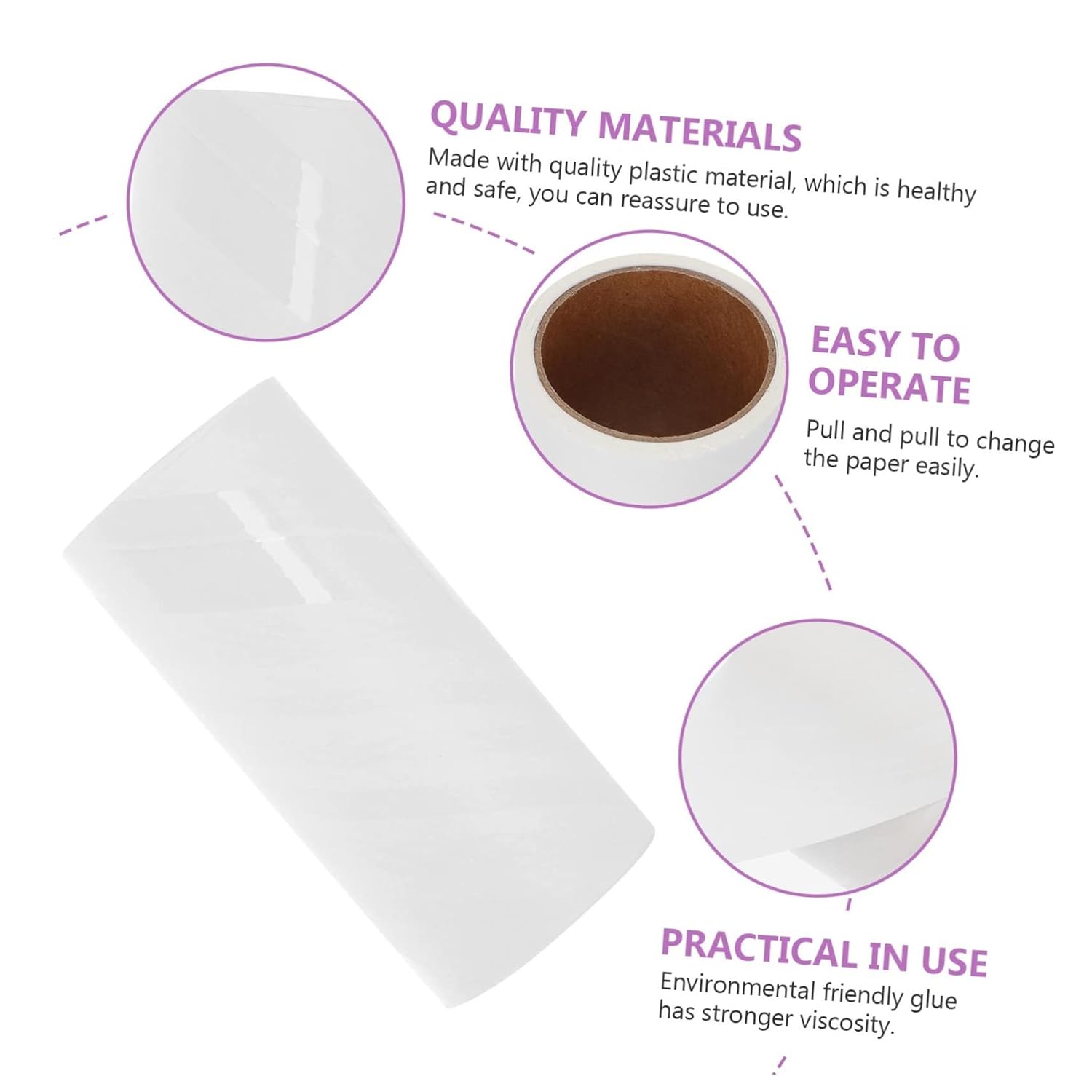 Nail Oil Suction Paper 3 Rolls Portable Manicure Tool for Oil Cleaning Essential for Home and Salon Use