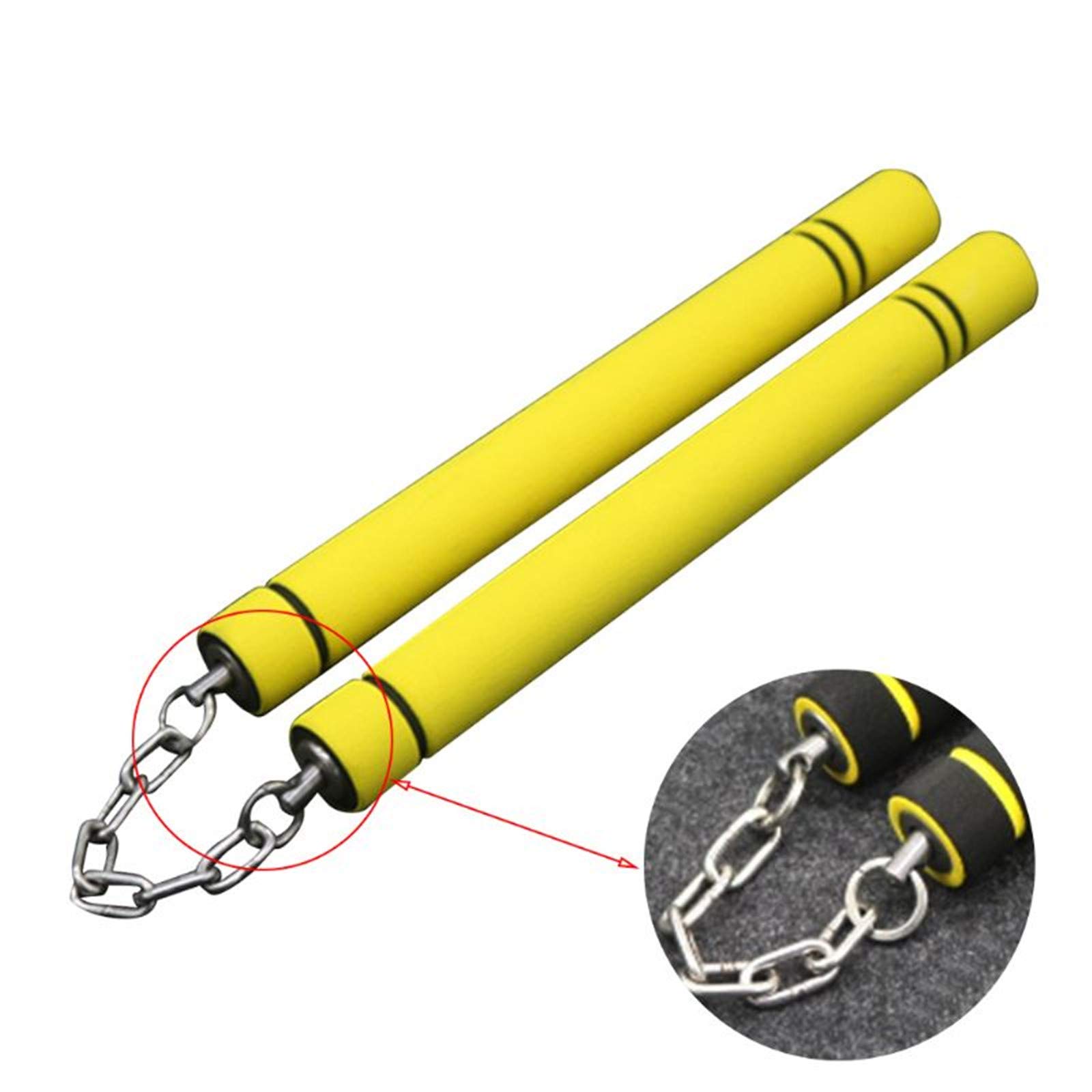 Amazon.co.jp: ステンレス鋼ヌンチャク、360ºシームレス溶接、ローラー