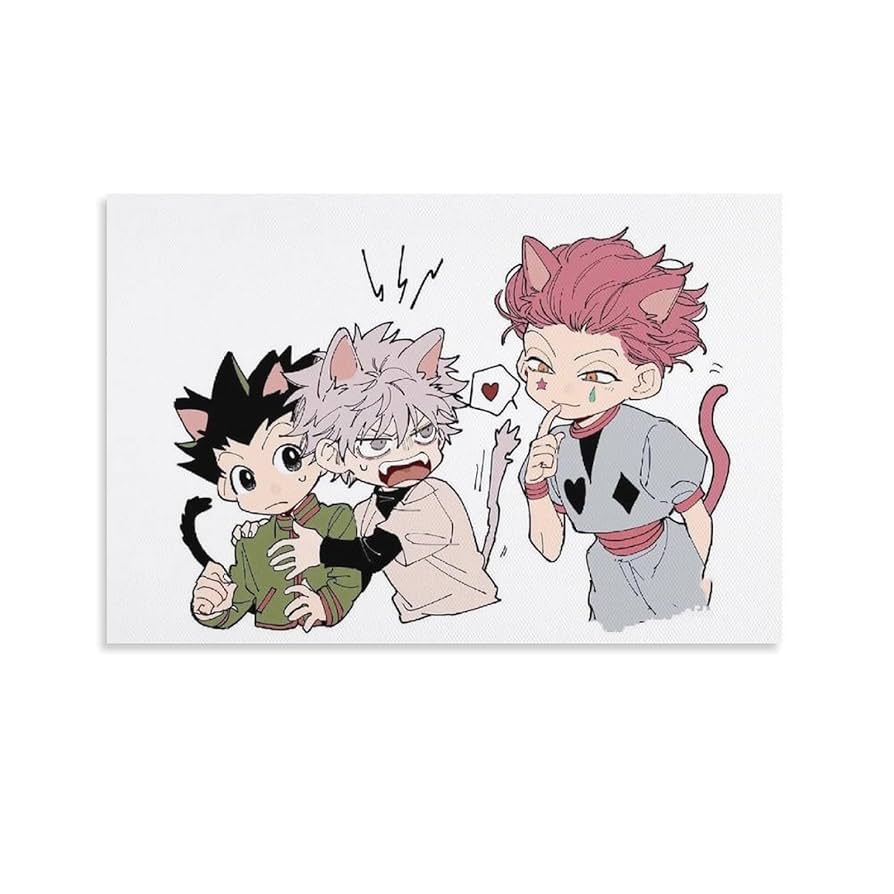 ハンターハンター　ゴン・キルア　クラピカ・レオリオ　ポスター　ステッカー HUNTER × HUNTER 特典 非売品 ステッカー 4種セット ゴン キルア