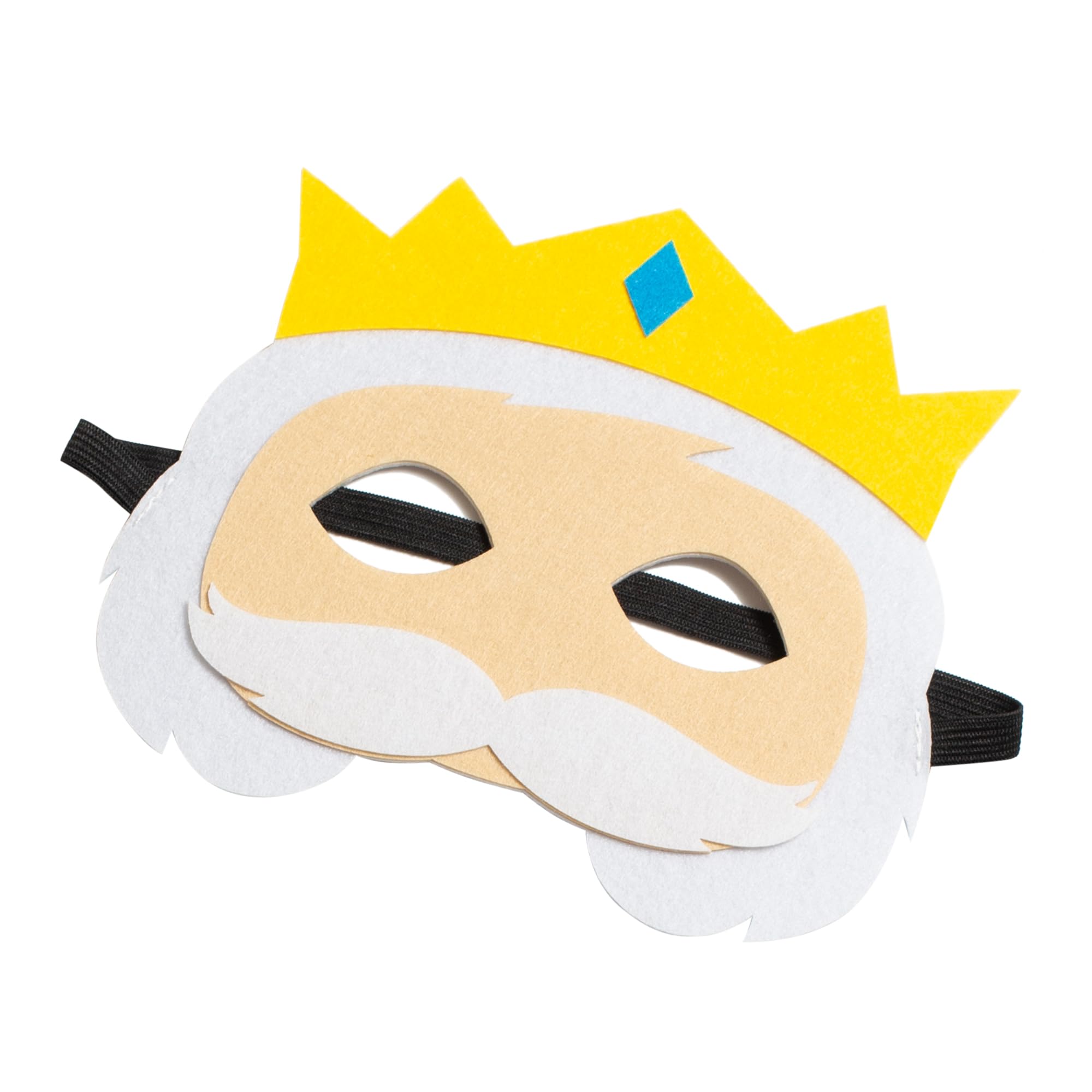 INF-STAR Princess and the Frog Felt Mask Set (4 Pcs) - Fairy Tale Role Play Masks for Kids | Frog Prince & Princess Storytelling, Creative Learning, Party Favors & Costumes for Toddlers - Image 4