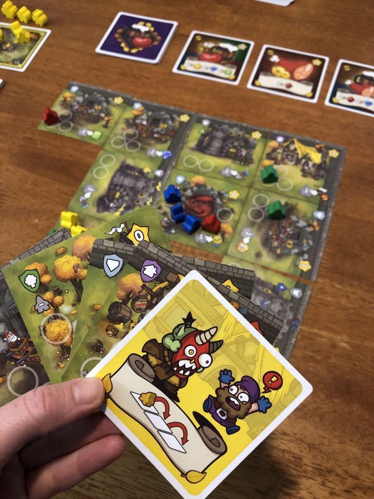 Dwar7s Fall | Worker Placement, Take That, Card Game | 2-4 Players