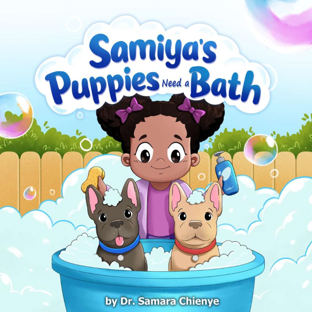 Samiya’s Puppies Need a Bath: Helping Cute Puppies Get Clean One Paw at a Time