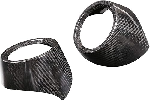 Miniatura 3 de CHEYA Cubierta de salida de aire acondicionado lateral de fibra de carbono 100% real para Alfa Romeo Stelvio Giulia 2017-2020 (Giulia)