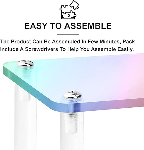 Vista 40 de Soportes acrílicos para exhibición, magdalenas transparentes, perfumes, figuritas, elevadores, soporte organizador de colonia, estantes acrílicos