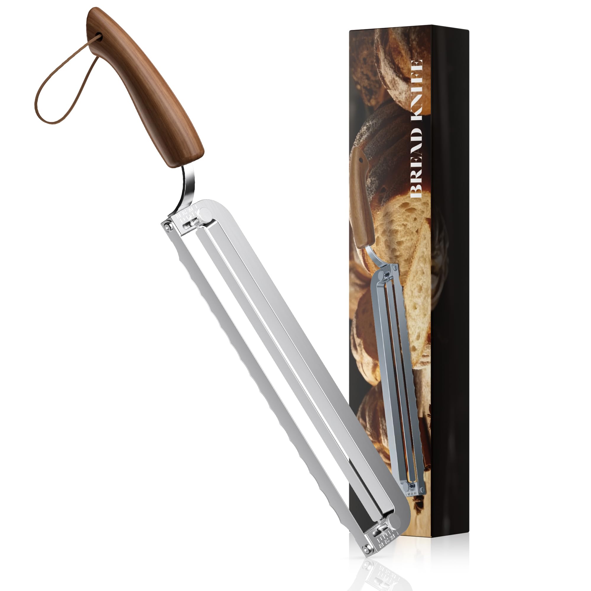 Adjustable Bread Knife - Perfect Slices! -10 Adjustable Bread Knife - Perfect Slices! -10