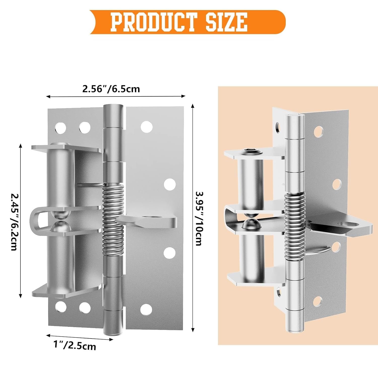 Self Closing Door Hinge - Automatic Door Closer -2