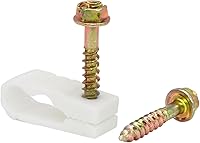 Vista 4 de STEREN Clips coaxiales para cables - Soporte para cables - Clips de alambre - Clips laterales para colgar - Soporte de cable para escritorio