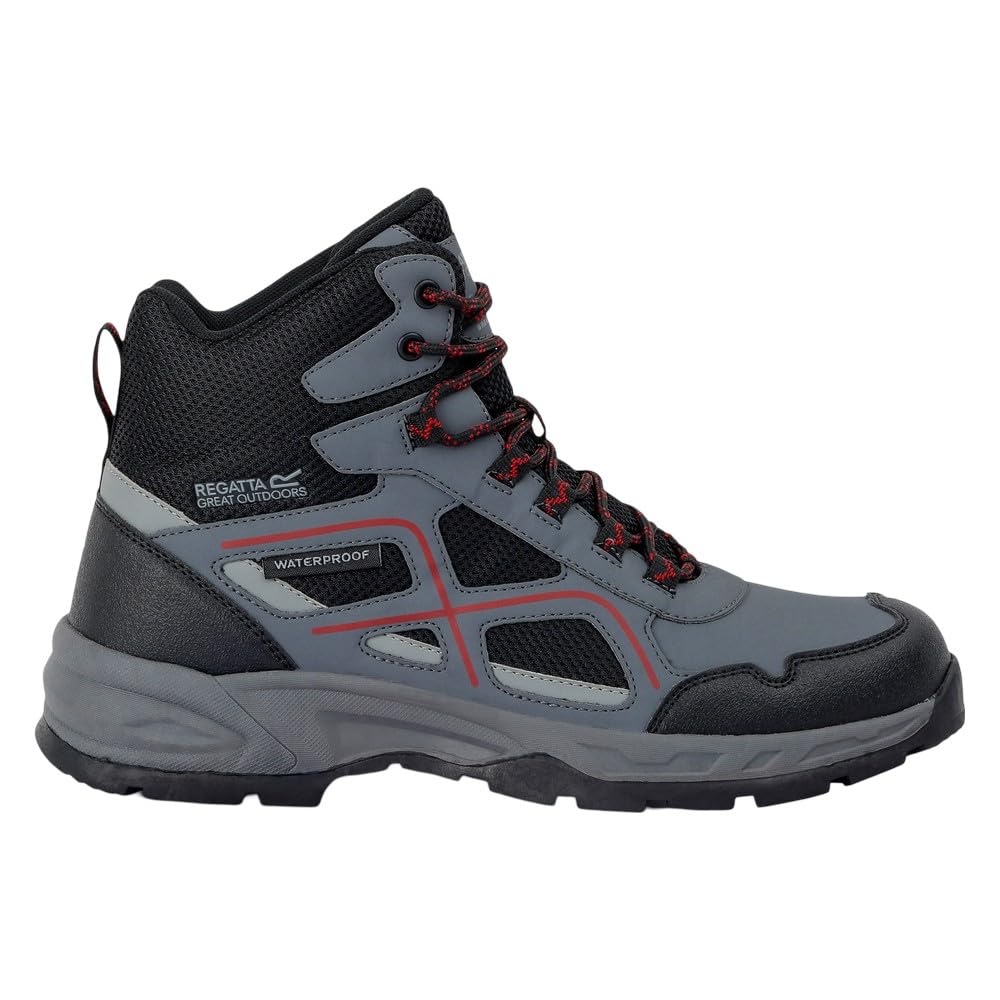 Regatta Vendeavour Walking Boots Size: Uk 9 Men's Grey