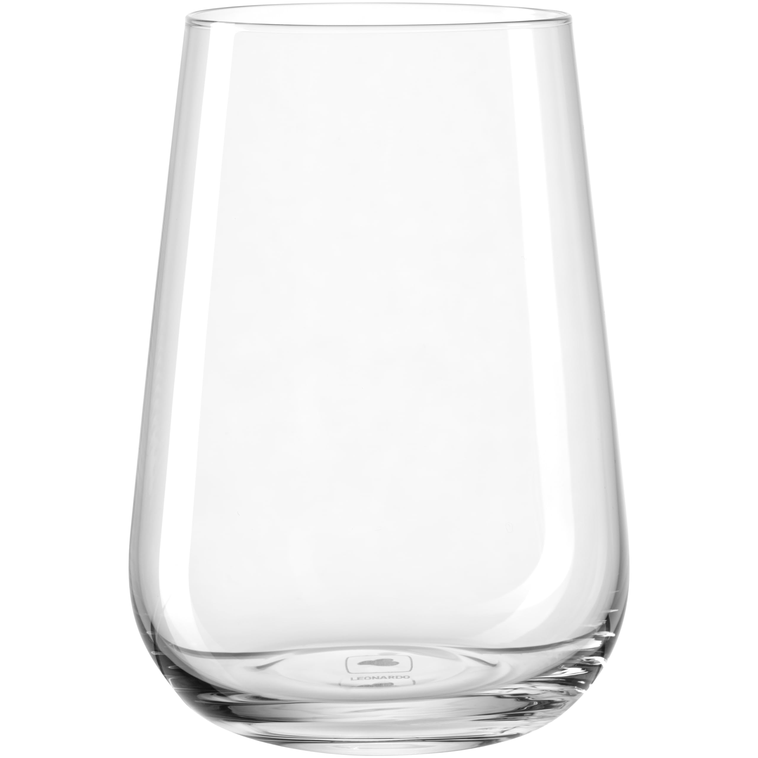 Leonardo Paladino Lot De 6 Verres à Eau Et Jus - 370 Ml - Teqton Résistant - Lave-vaisselle