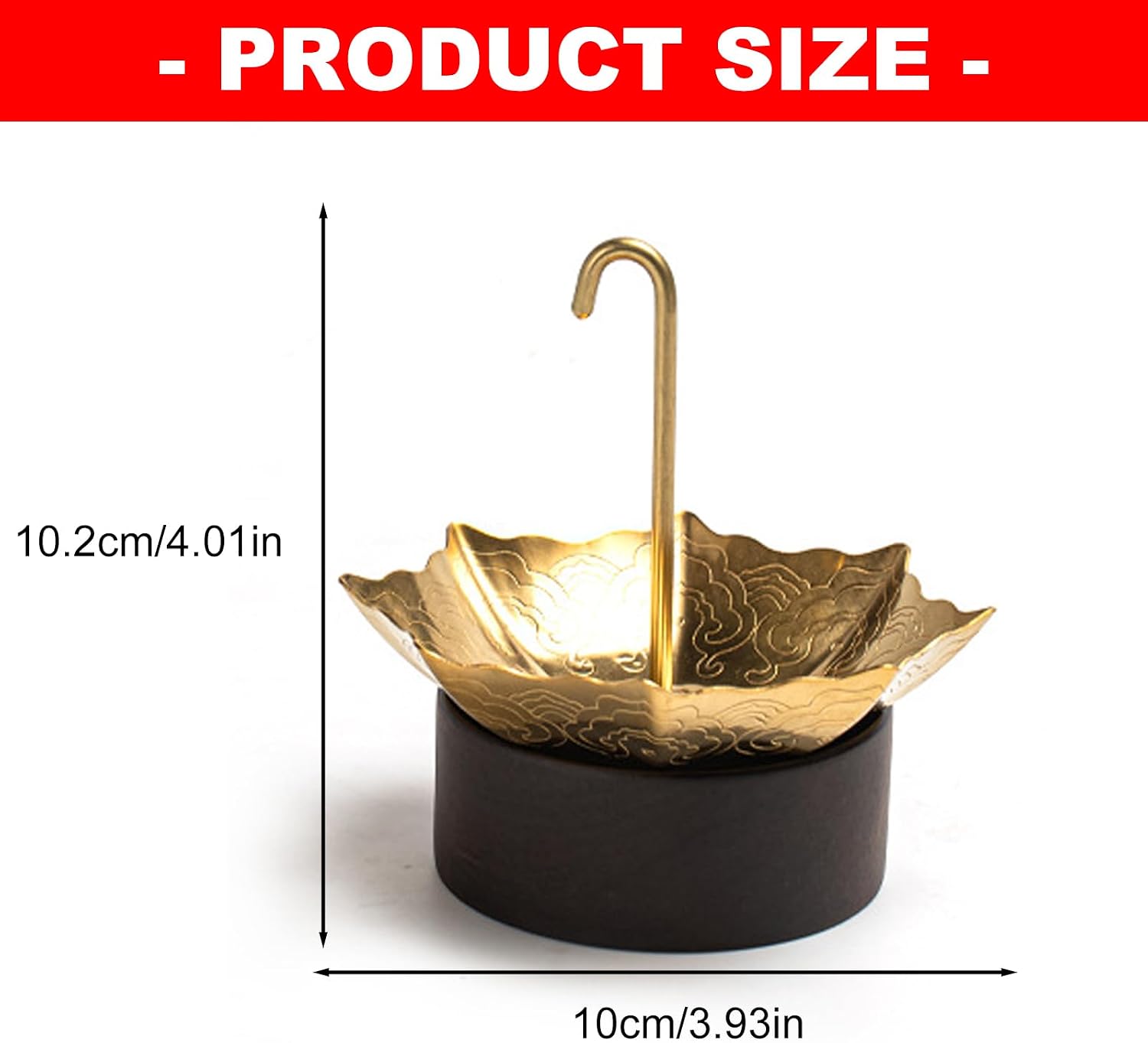 Stainless Steel Tea Strainer with Fine Meshes Design, Gold