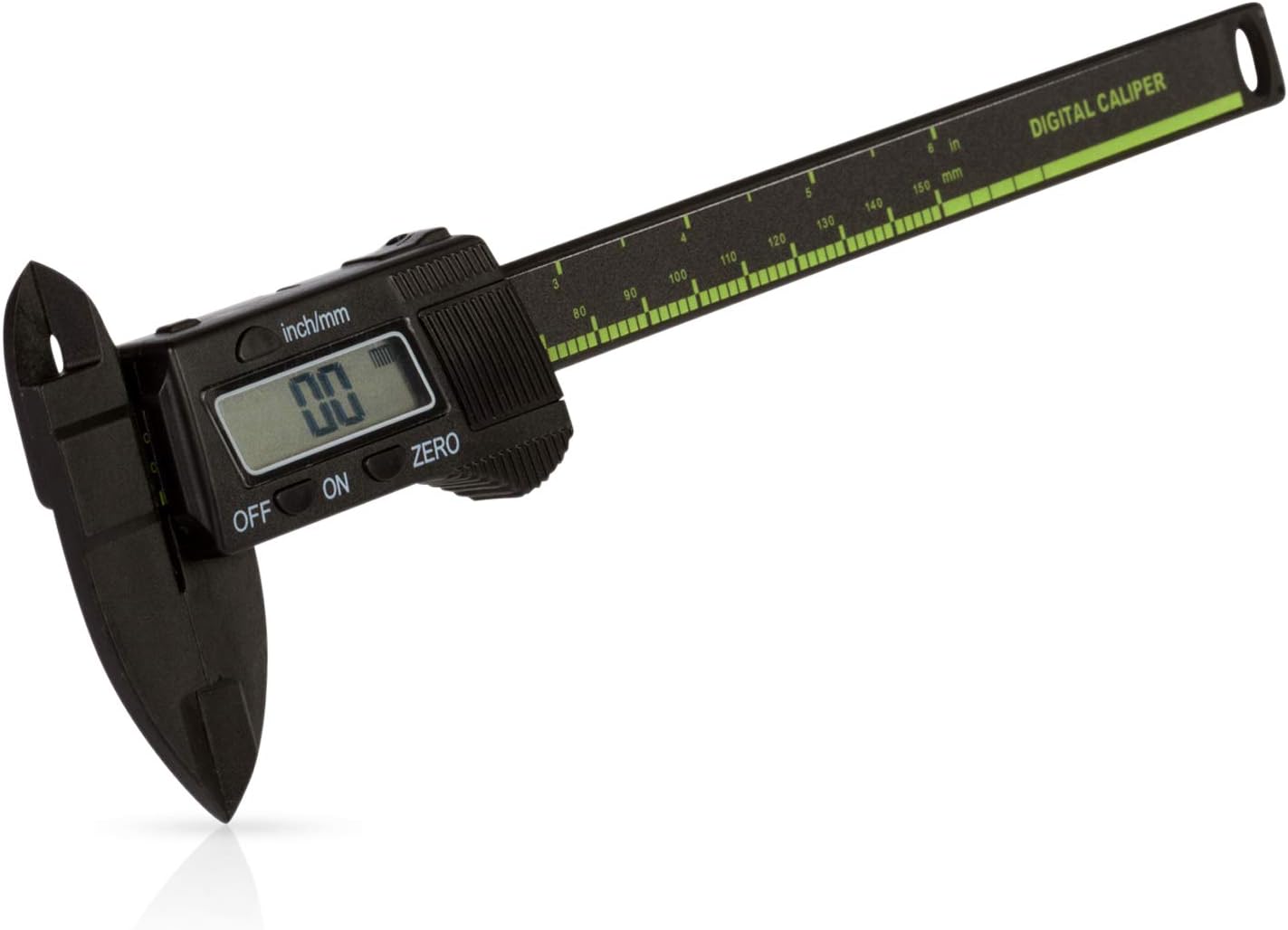 Forge Industrial Digital Caliper - 0-6 Inches Vernier Calipers and Electronic Digital Caliper Measuring Tool with LCD Screen Display Inches/Millimeters Measurement Conversion