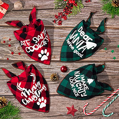 4-Pack-Merry-Christmas-Dog-Bandanas-Classic-Triangle-Fall-Xmas-Christmas-Printing-dogs-Red-Plaid-Scarf-Bibs-Kerchief-Gifts-Set-Pet-Holiday-Accessories-Decoration-for-Small-to-Large-Puppy-Dogs-Cats