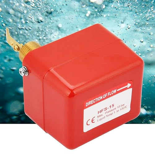 Miniatura 6 de 12" interruptor de agua, HFS-15 rosca ajustable doble tiro SPDT 220VAC 15A control de agua 1.0Mpa
