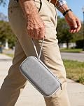 Etui de transport dur pour les withings BPM Connectez le moniteur de pression artérielle, étui de rangement pour les repas BP Moniteur Shell dur, boîtier noir seulement