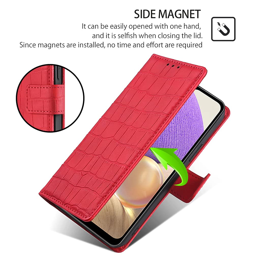 BRAND SET Wallet Cover per OPPO Reno 8 5G, Custodia