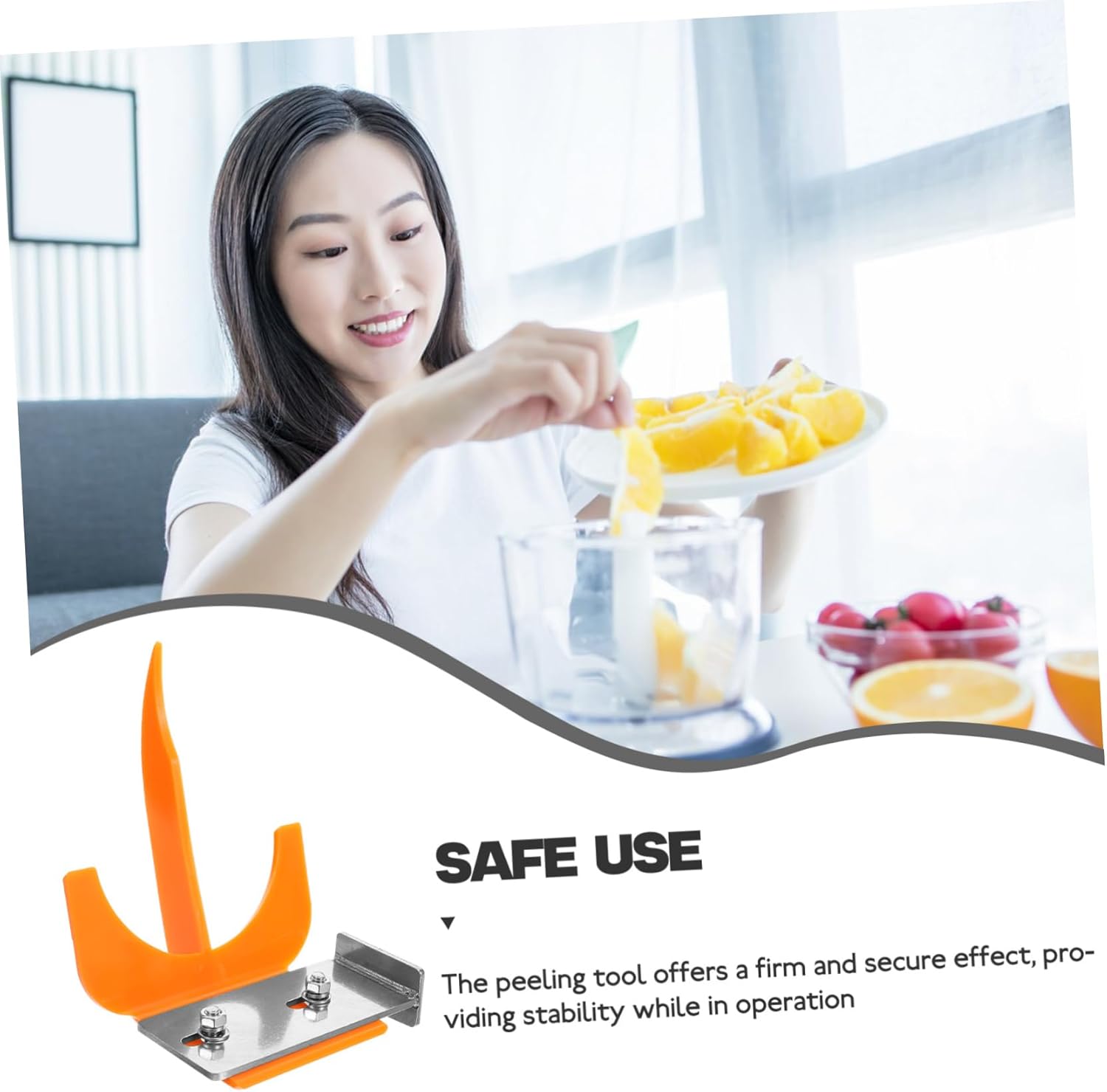 Alipis 1Set Juicer Peeler Replacement Tool for Orange Juicer Machines Sturdy Easy to Clean Peeling Tool for Fresh Juice Commercial Use User Friendly Design for Beginners