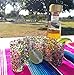 Hand Blown Mexican Tequila Glasses – Set of 6 Confetti Design Tequila Shot Glasses (2 oz each)