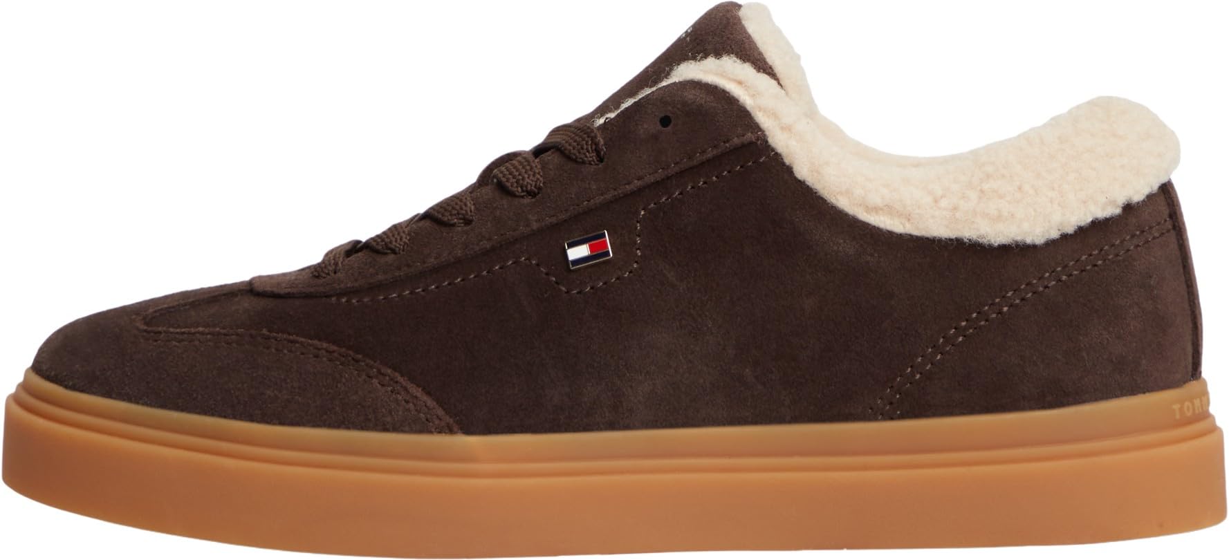 Tommy Hilfiger Women Th Chic Cupsole Wl FW0FW09597 Low Top, Brown (Fondant Brown), 2.5