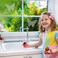 Vista 2 de WindowAlert - Calcomanías anticolisión para pájaros – Calcomanía transparente para ventana para proteger a las aves silvestres de colisiones contra