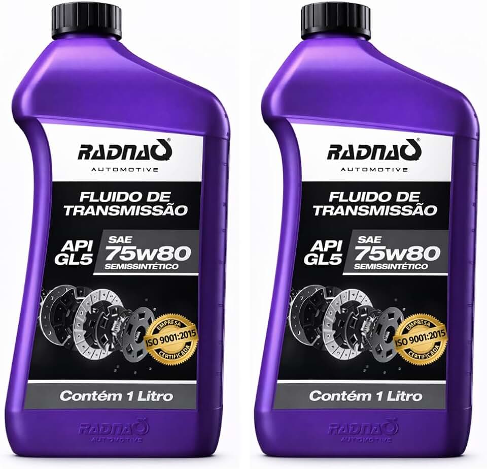 Kit 2 Óleo Para Transmissão Manual 75w80 Gl5