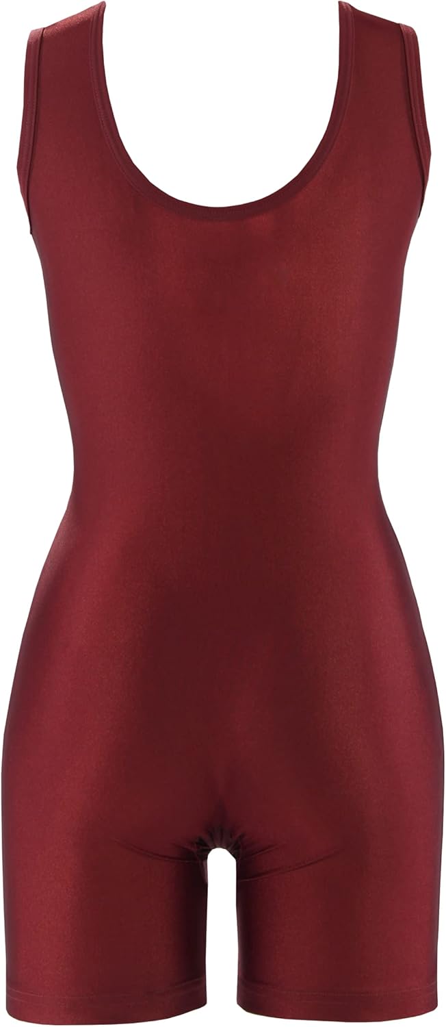Matman USA The Timeless Women's or Girl's Wrestling - Weightlifting - Exercise Singlet - Made in the U.S.A.