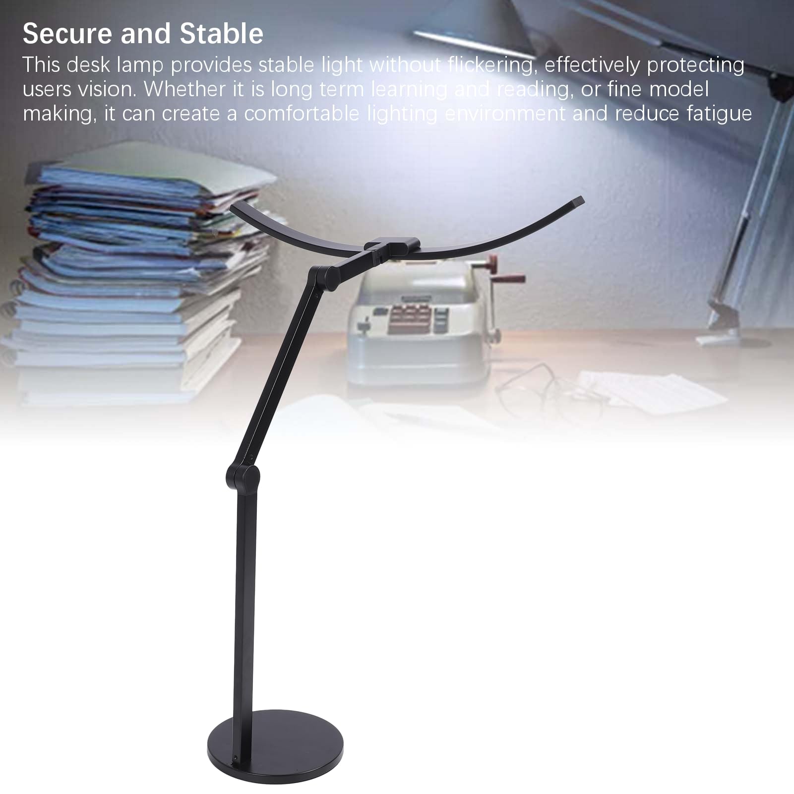 Lampada da Scrivania da Architetto, Lampada da Scrivania a LED Alta da 24 W, Barra Luminosa Lunga Dimmerabile per Monitor di Computer, Lampada da Scrivania a LED Regolabile