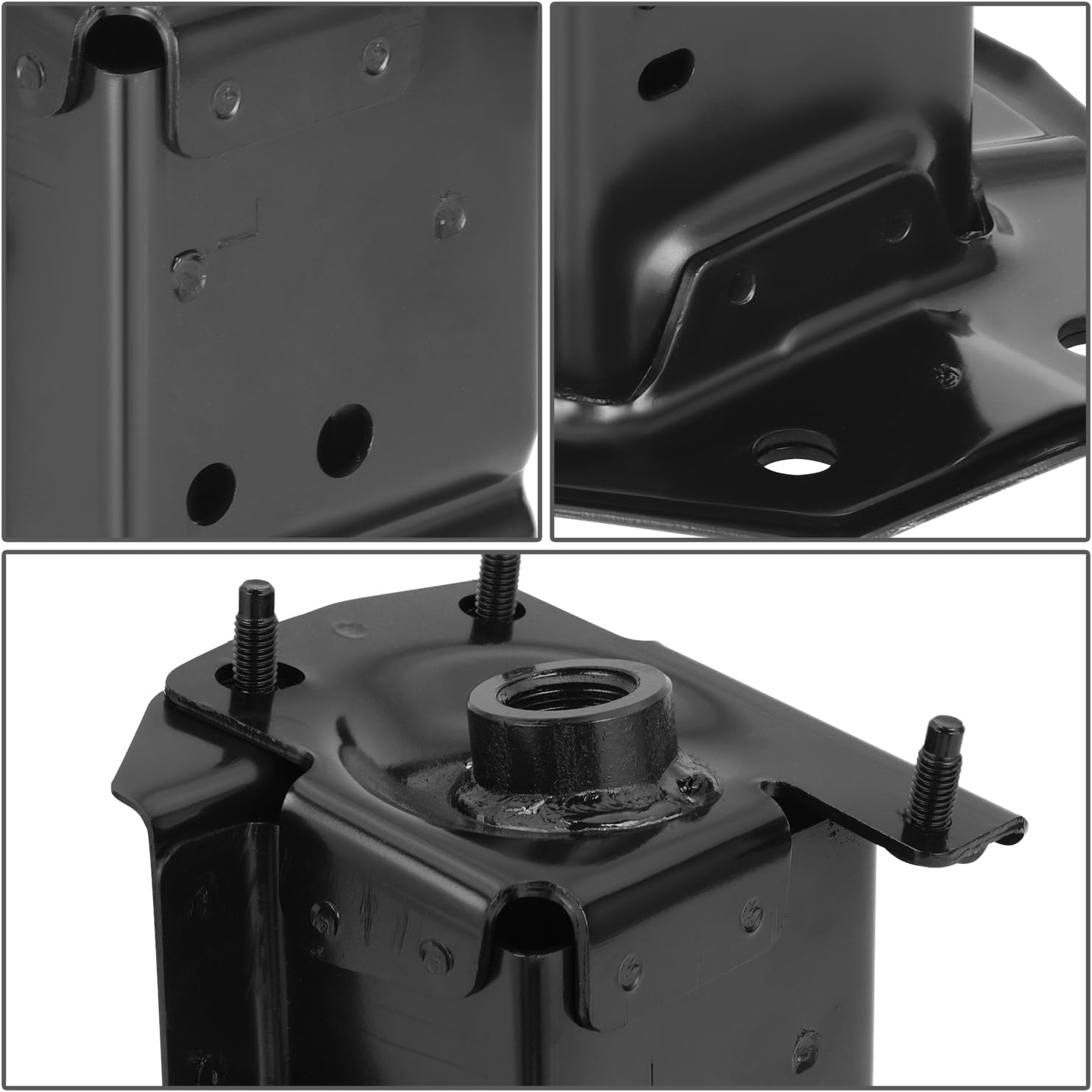 Auto Dynasty NI1066143 Front Bumper Cover Support Bracket Compatible with Nissan Sentra 2013-2019, Driver Left Side, Polished Black