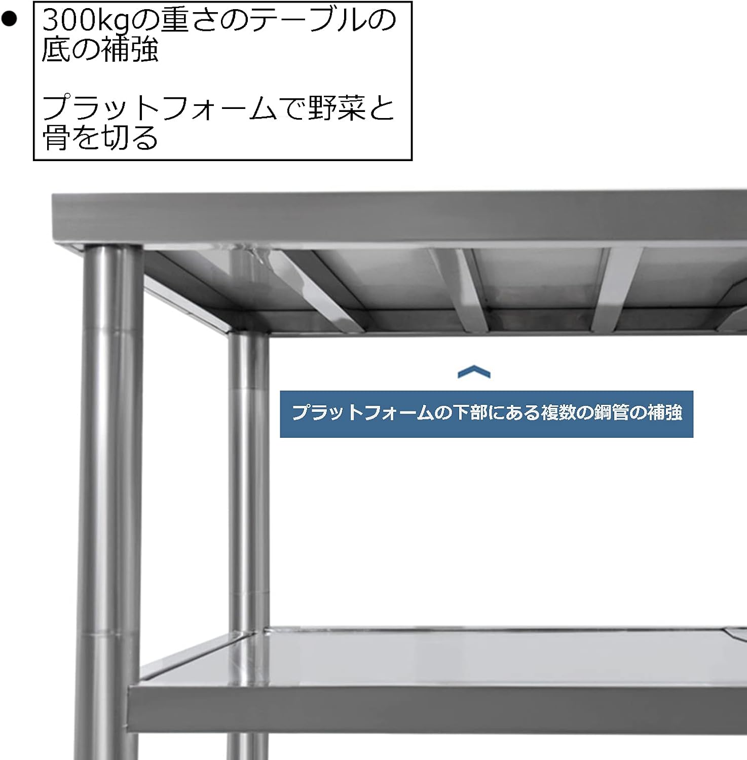 ブラケット付きキッチンシンク、304ステンレス鋼シングルボウルシンク、屋外屋内ガレージ用キッチンランドリーユーティリティルーム、11 【レストランバーカフ】