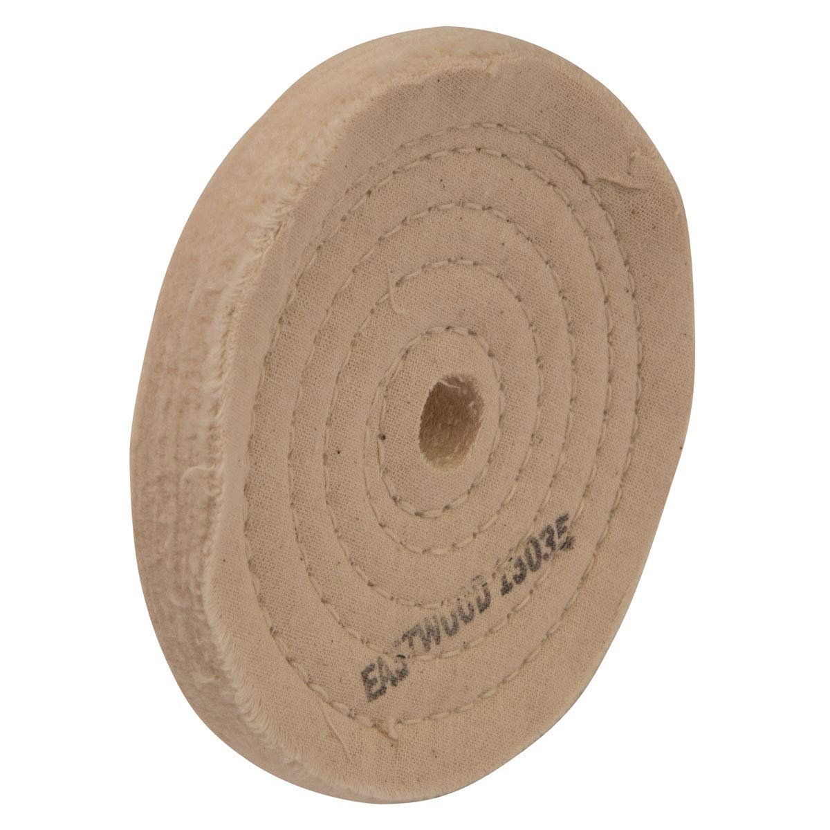 Eastwood Buff Wheel 4 in. Spiral Sewn Extra Thick Cotton