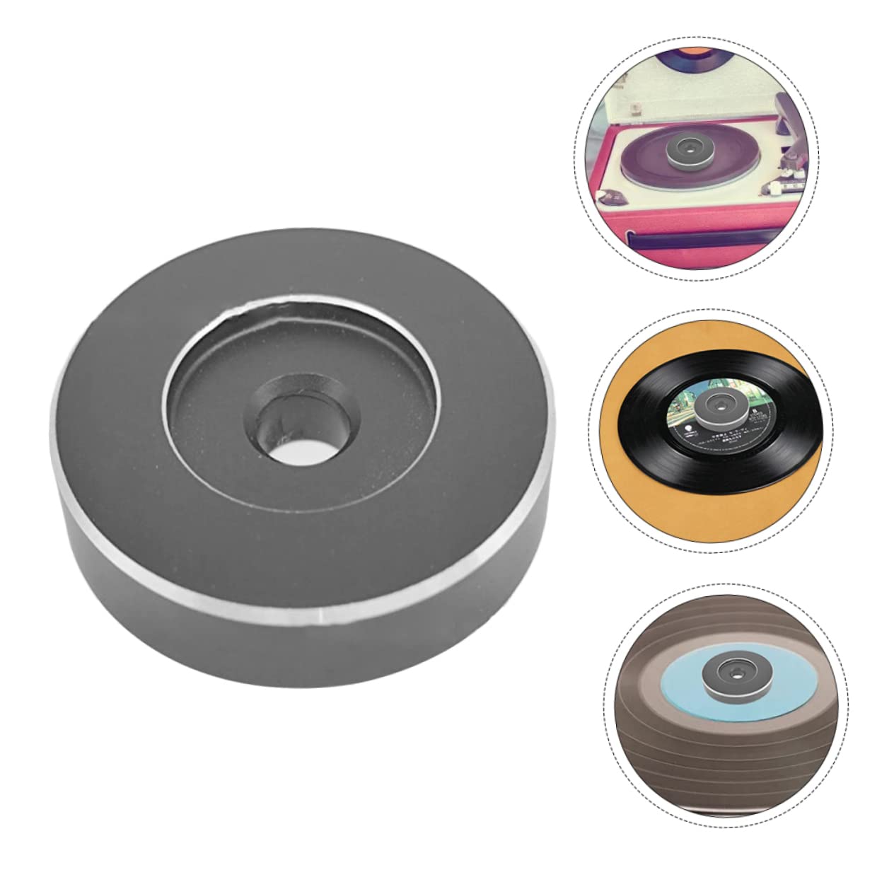 Uonlytech 5 Pezzi 45 Giradischi In Vinile Cupola Adattatore Per In Vinile Adattatore Per In Accessorio Per In e Per 45 Giri Giradischi