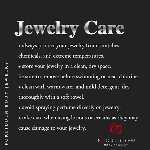 Miniatura 5 de Forbidden Body Jewelry Juego de mancuernas de acero quirúrgico 14G y oro chapado en IP de 0.59 pulgadas de circonita cúbica