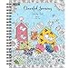 LANG - Adult Coloring Book - "Cheerful Journey" - Artwork by Debi Hron - Hardcover - Spiral - Designs for Beginner to Expert - 100 Pages - 9" x 11"