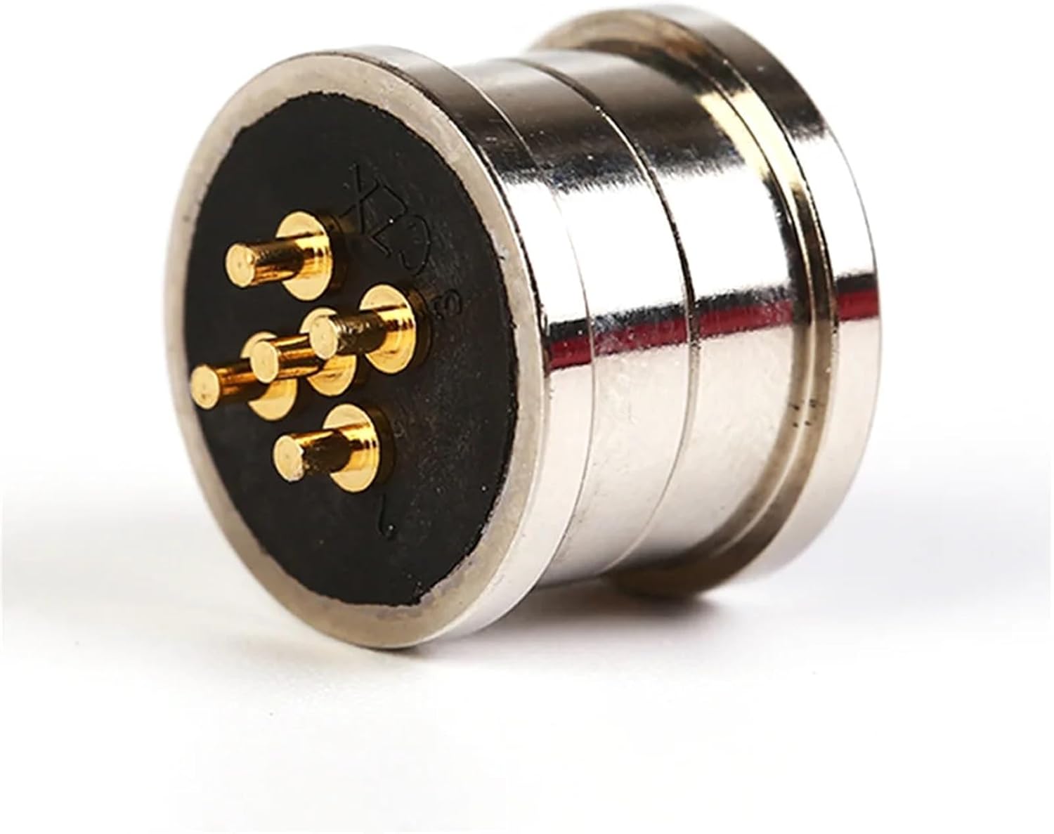 1sets Spring-Loaded Magnetic Pogo Pin Connector 5 Pin Pitch 13.5 MM Through Hole Male Female 2A 5V DC Power Charge Probe