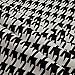 Premier Prints Large Houndstooth, Yard, Black