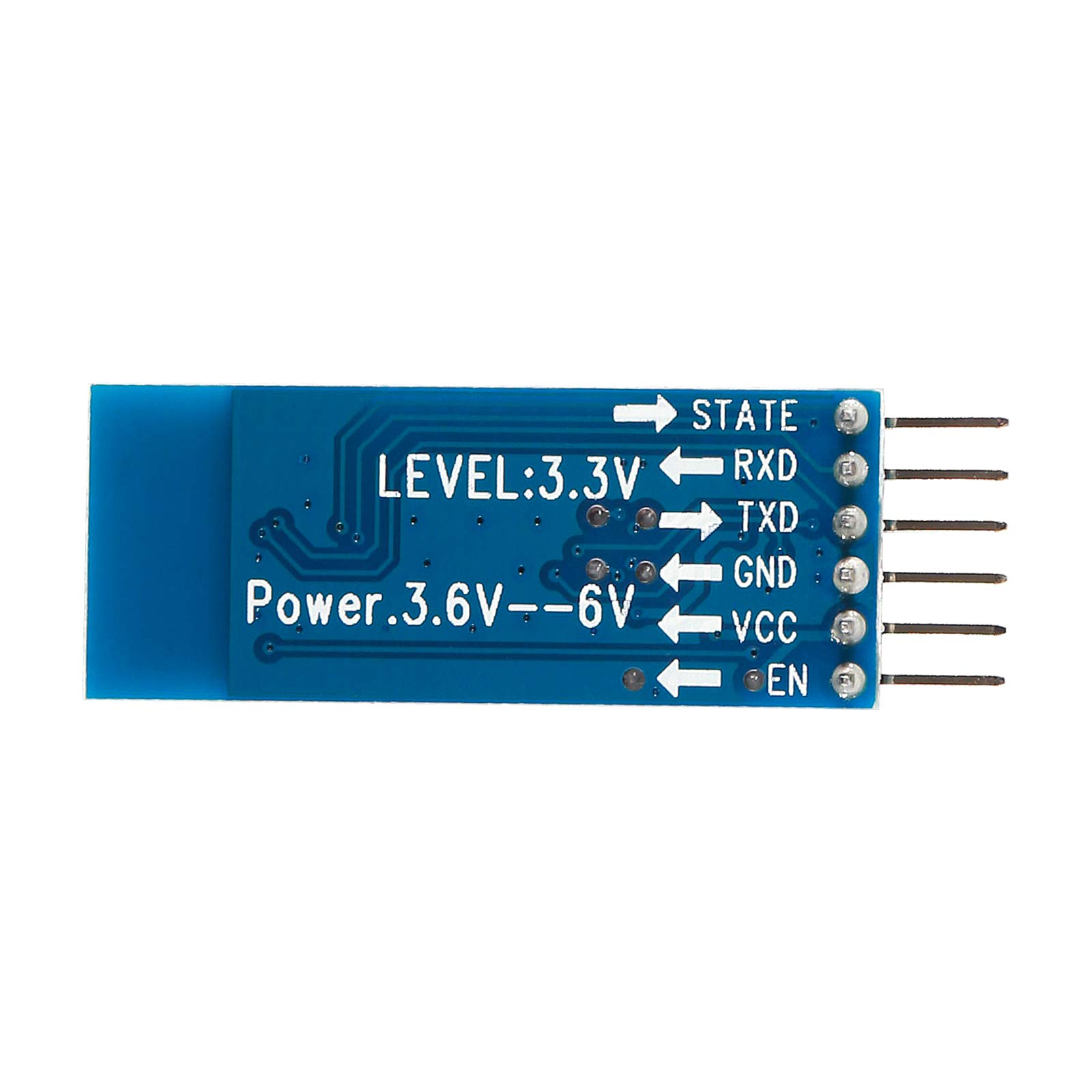 2PCS HC-05 HC 05 Bluetooth Module RF Wireless Bluetooth Transceiver Master Slave Integrated Serial Port Communication BT Module