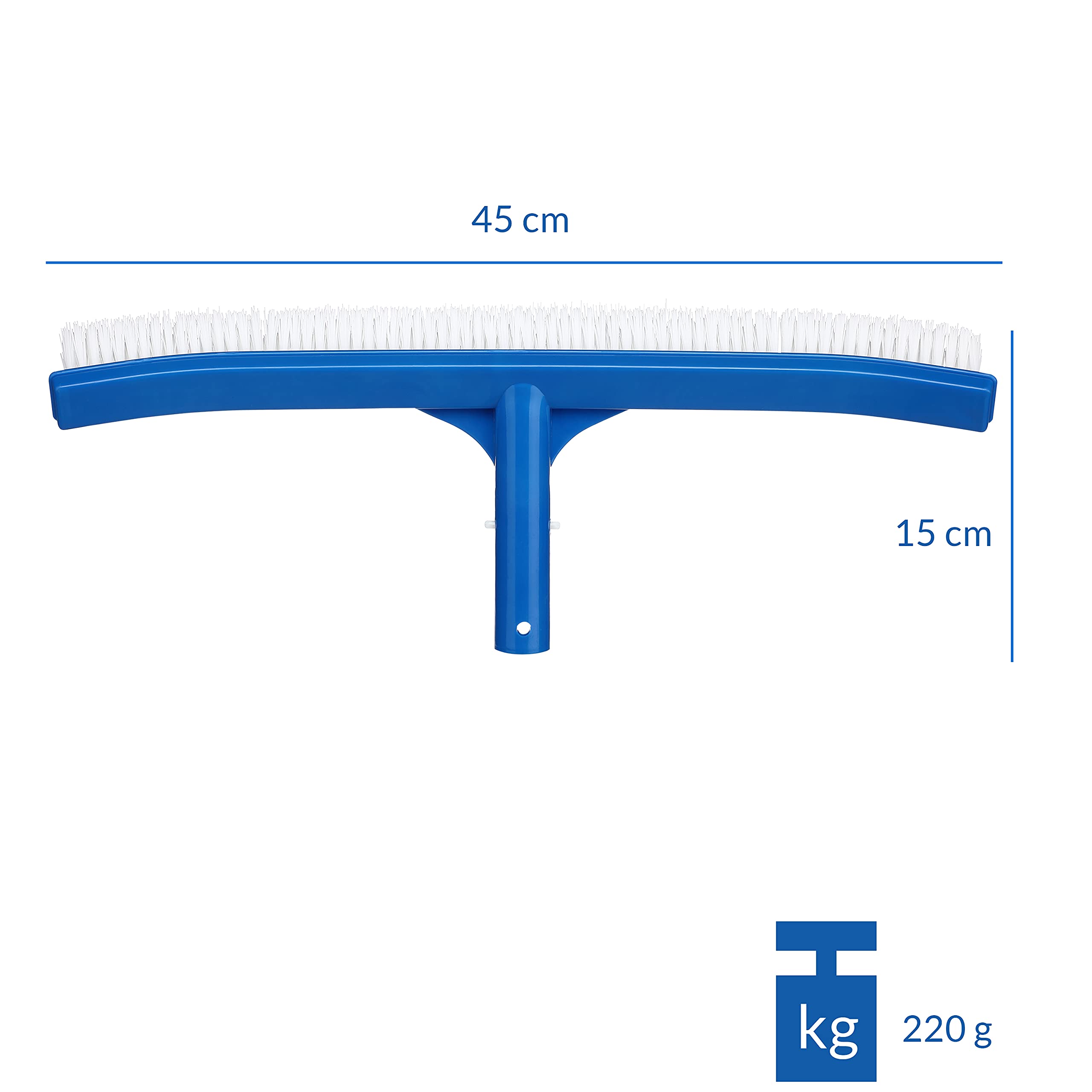 Reinigungsset Pool Wartungsset Zubehör Set Reinigungsbürste Oberflächenkescher Beckenbürste Handbürste Teleskopstange Schwimmschlauch Pooltester Tabletten Poolthermometer
