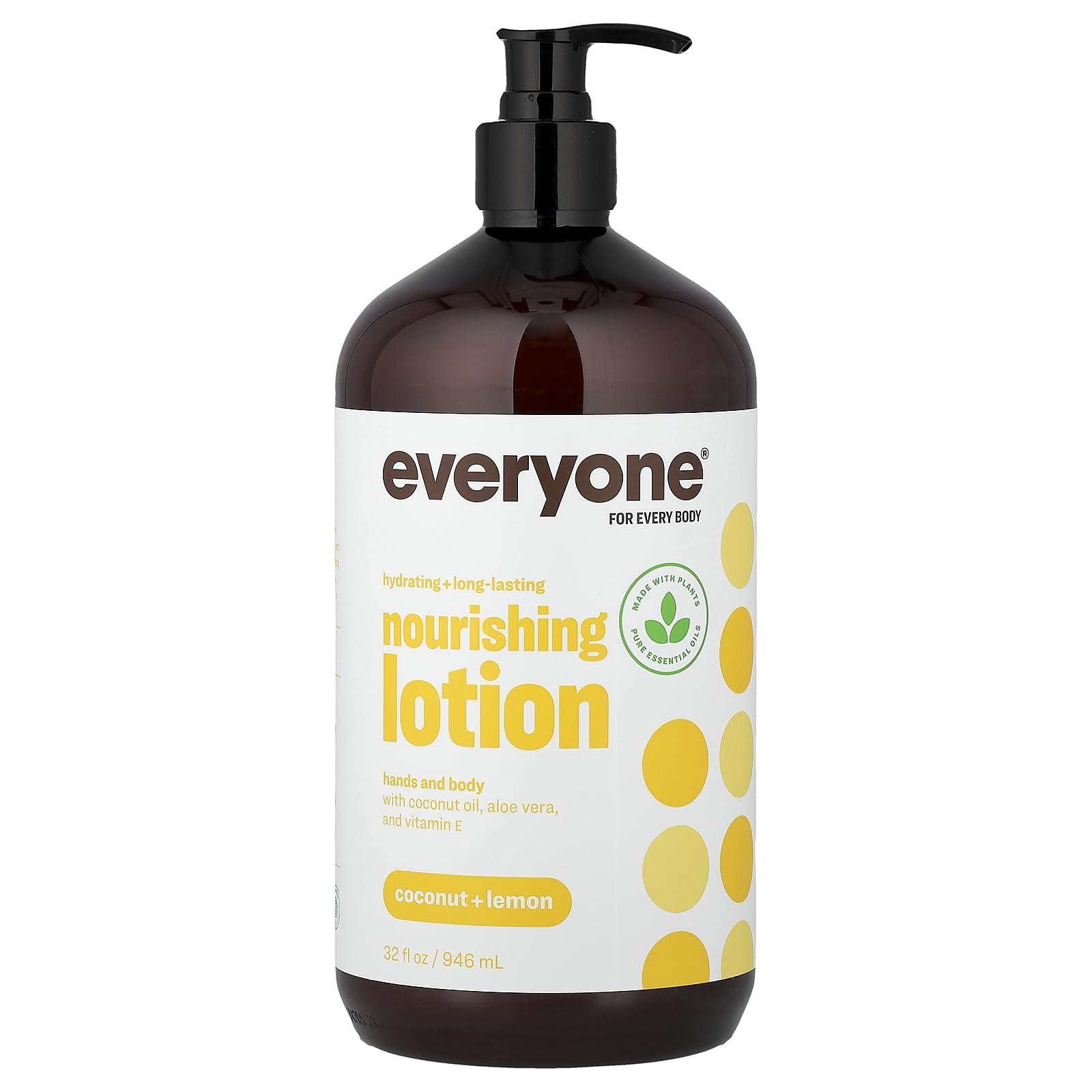 Amazon.com : EO Everyone Lotion, Coconut + Lemon, 32 fl oz - 2pc