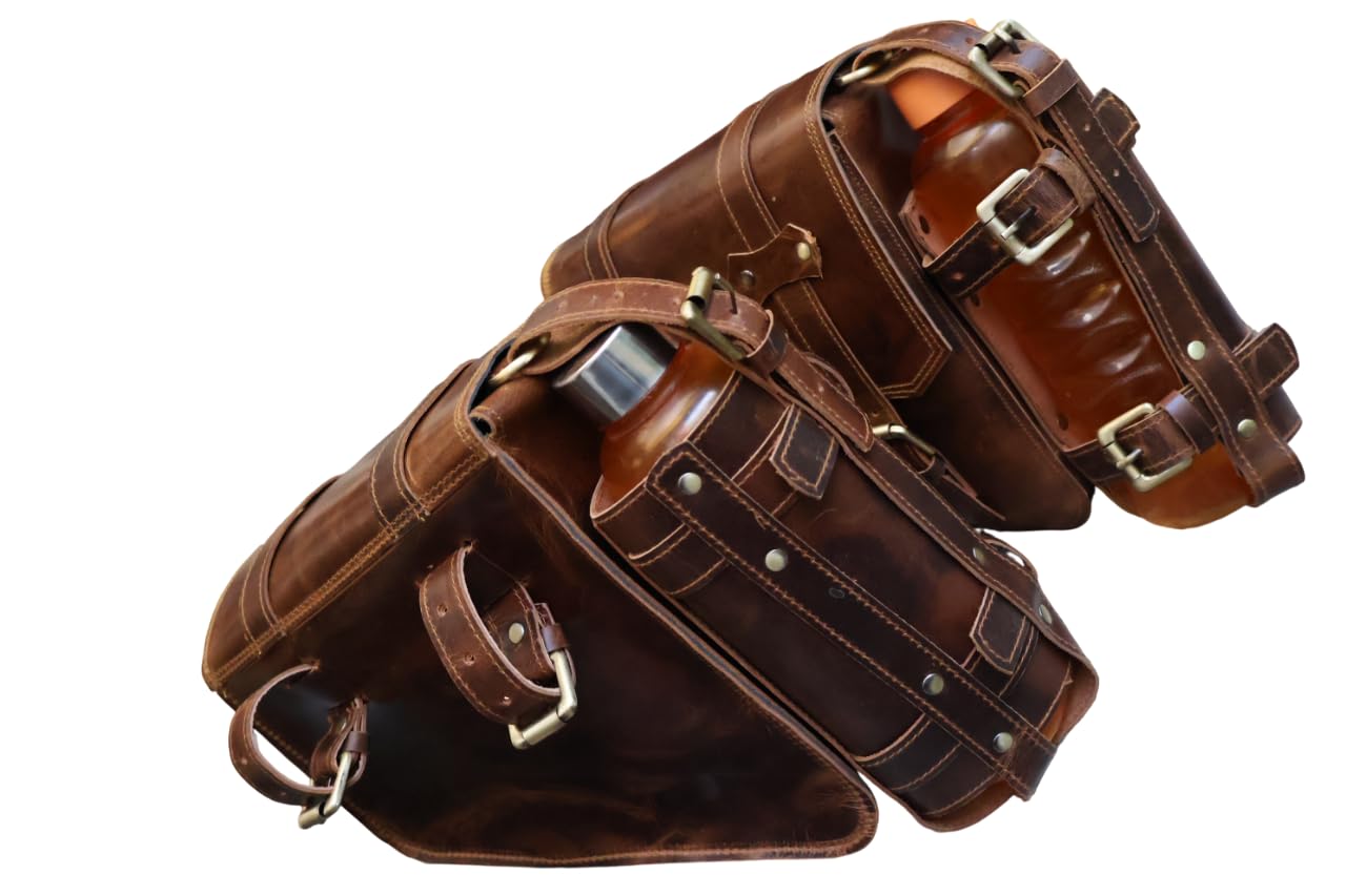 Framebag - Lederen Motortas - Nevada Zwart SL1204 - Stoverinck Lederwaren