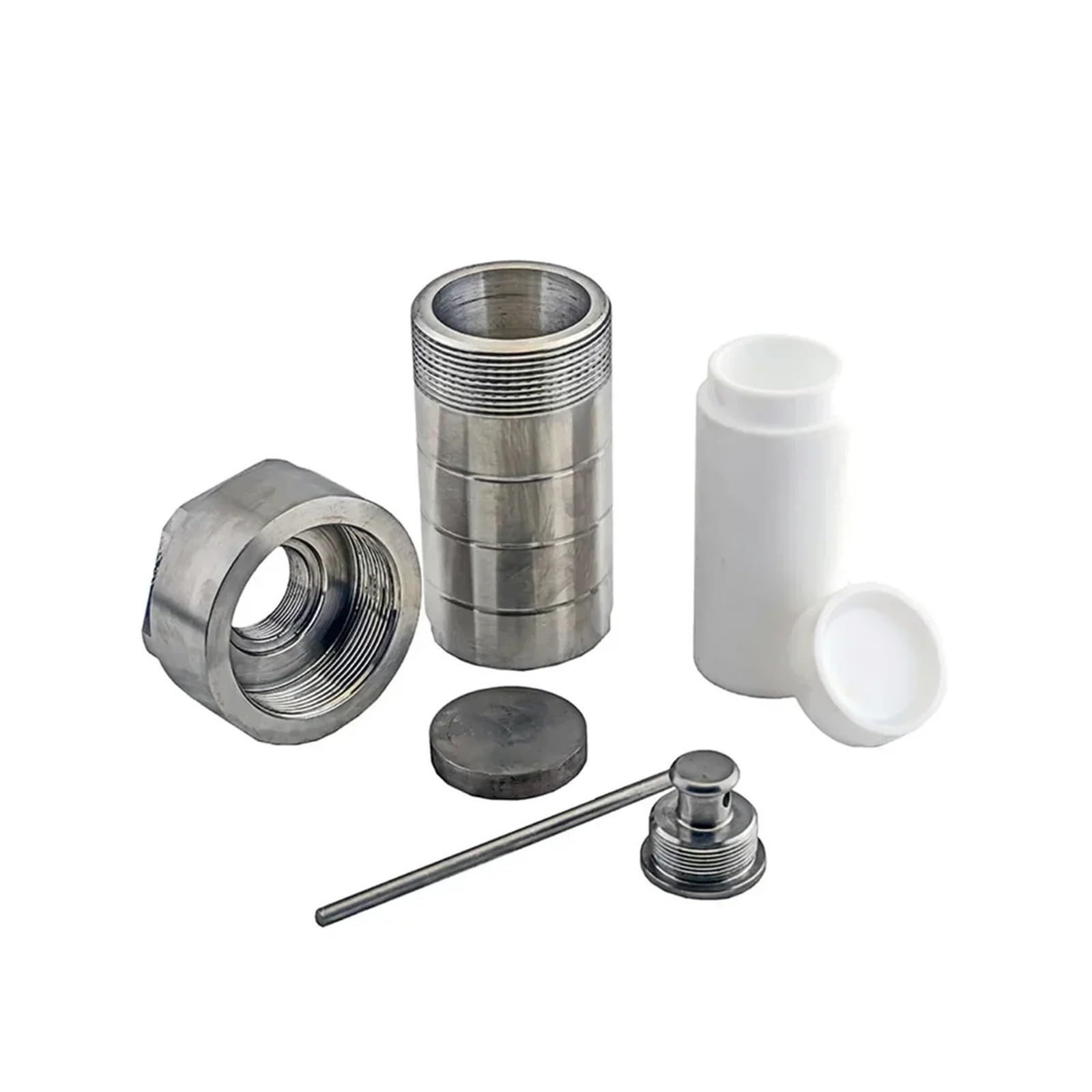 Reactor de autoclave, Revestimiento de reactor, cámara PTFE 25-500 ml for síntesis hidrotermal, recipiente revestido autoclave Para laboratorio(Groen)